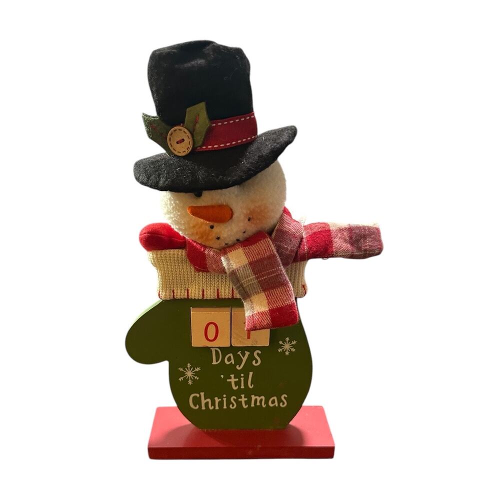 Ohio Wholesale Festive Snowman Tabletop Christmas Countdown